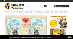 Desktop Screenshot of ellobolopez.net